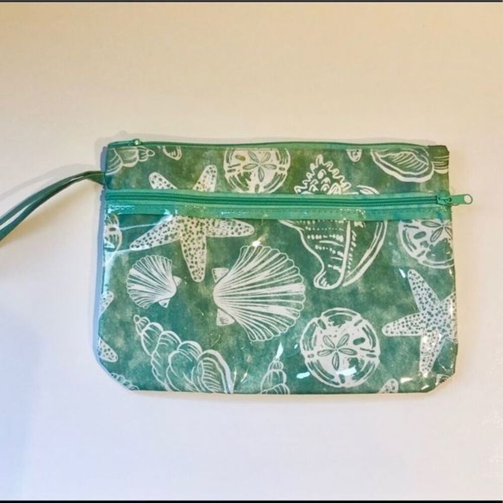 Beach theme cosmetic/toiletries pouch NWOT - Picture 4 of 11